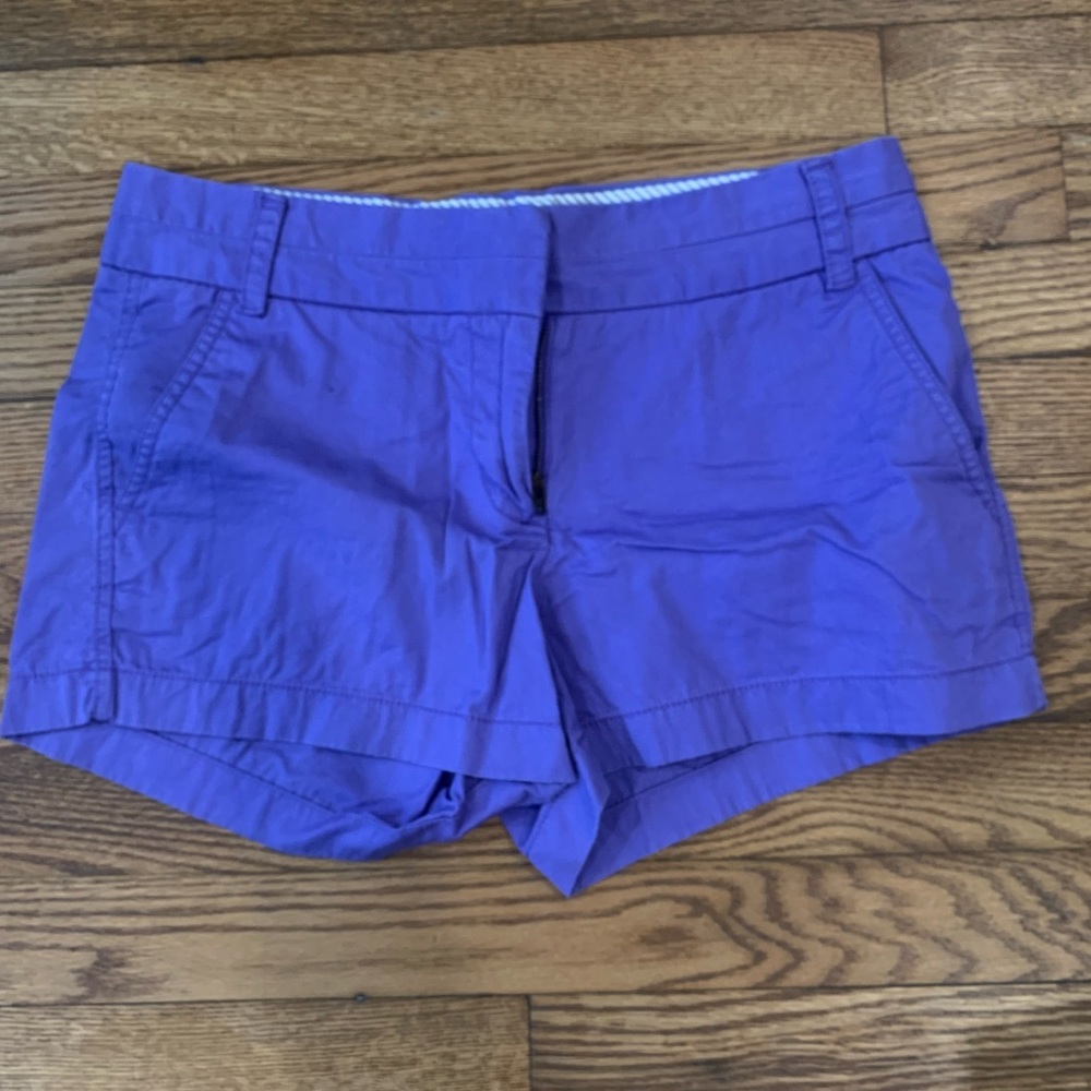 J.Crew 3” Purple Chino Short